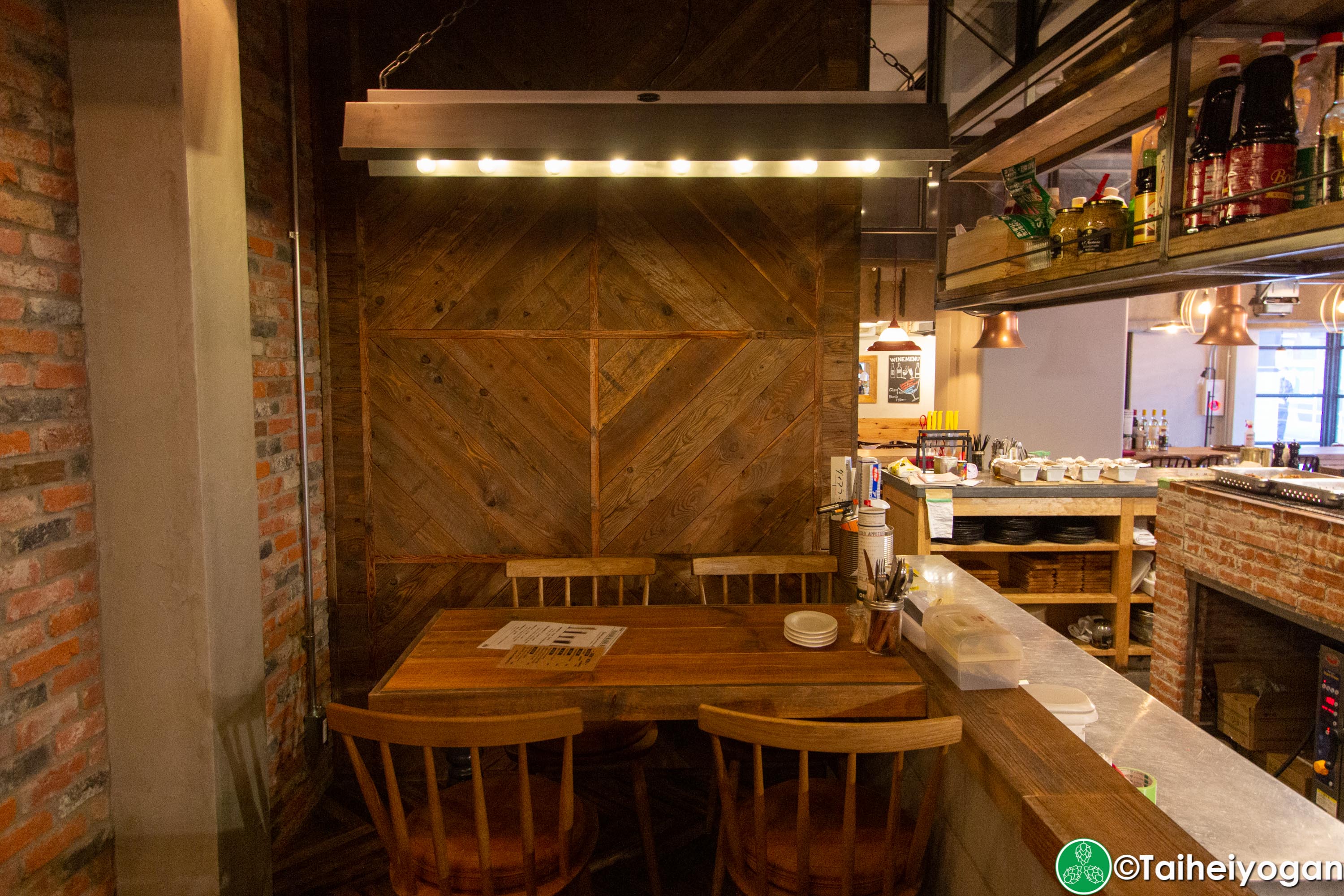 Tokyo Butchers & Okachi Beer Lab - Interior - Tables