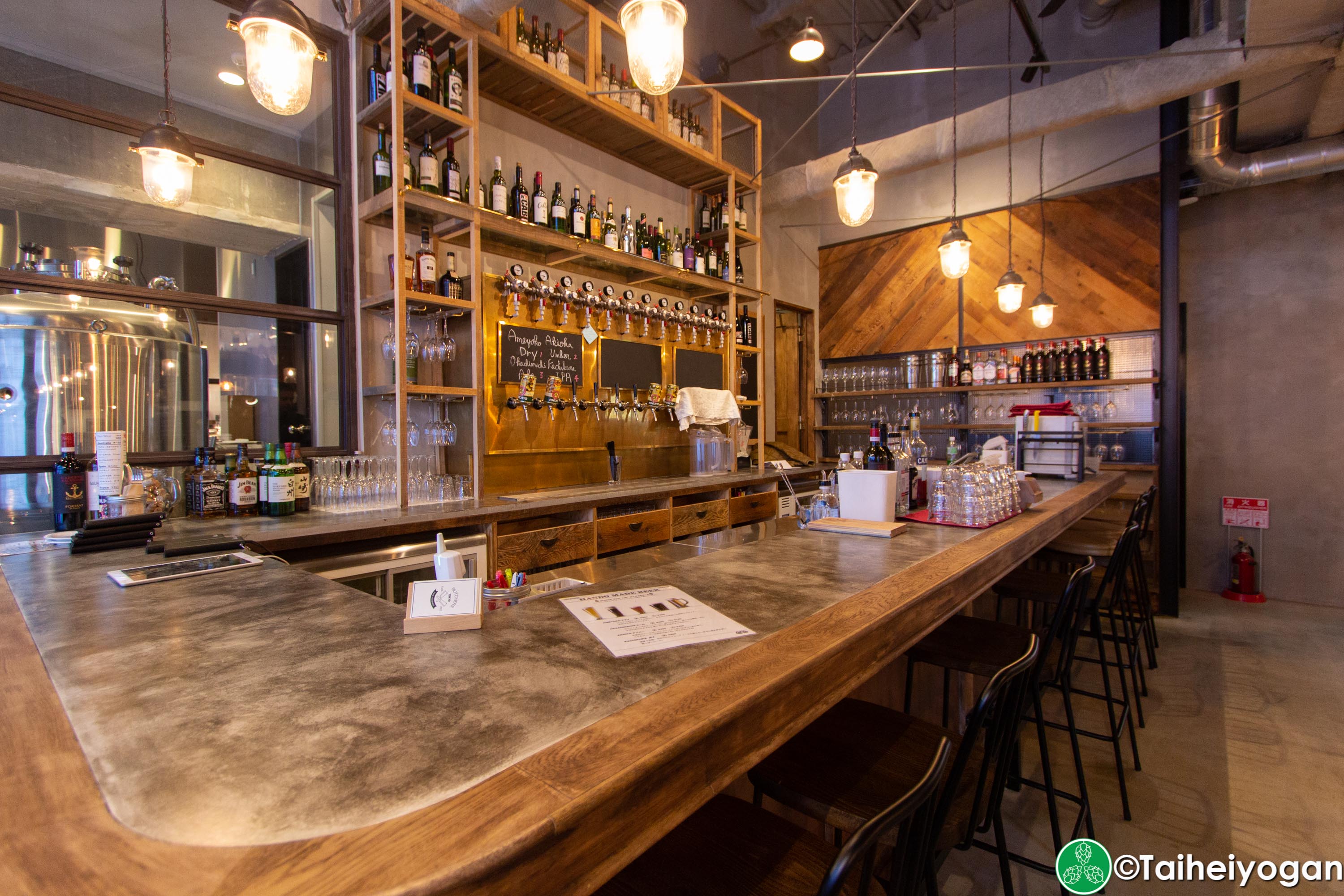 Tokyo Butchers & Okachi Beer Lab - Interior - Bar Counter