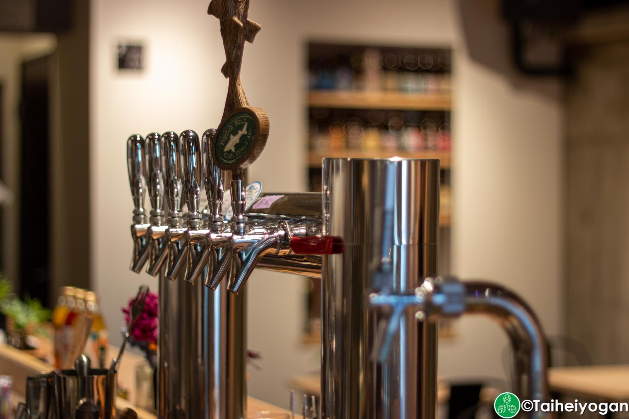 Number 6 - Interior - Beer Taps