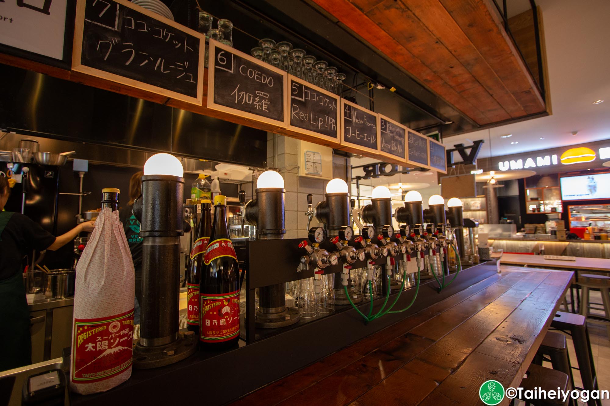 Vector Beer - Parco Kinshicho (パルコ錦糸町) - Bar Counter