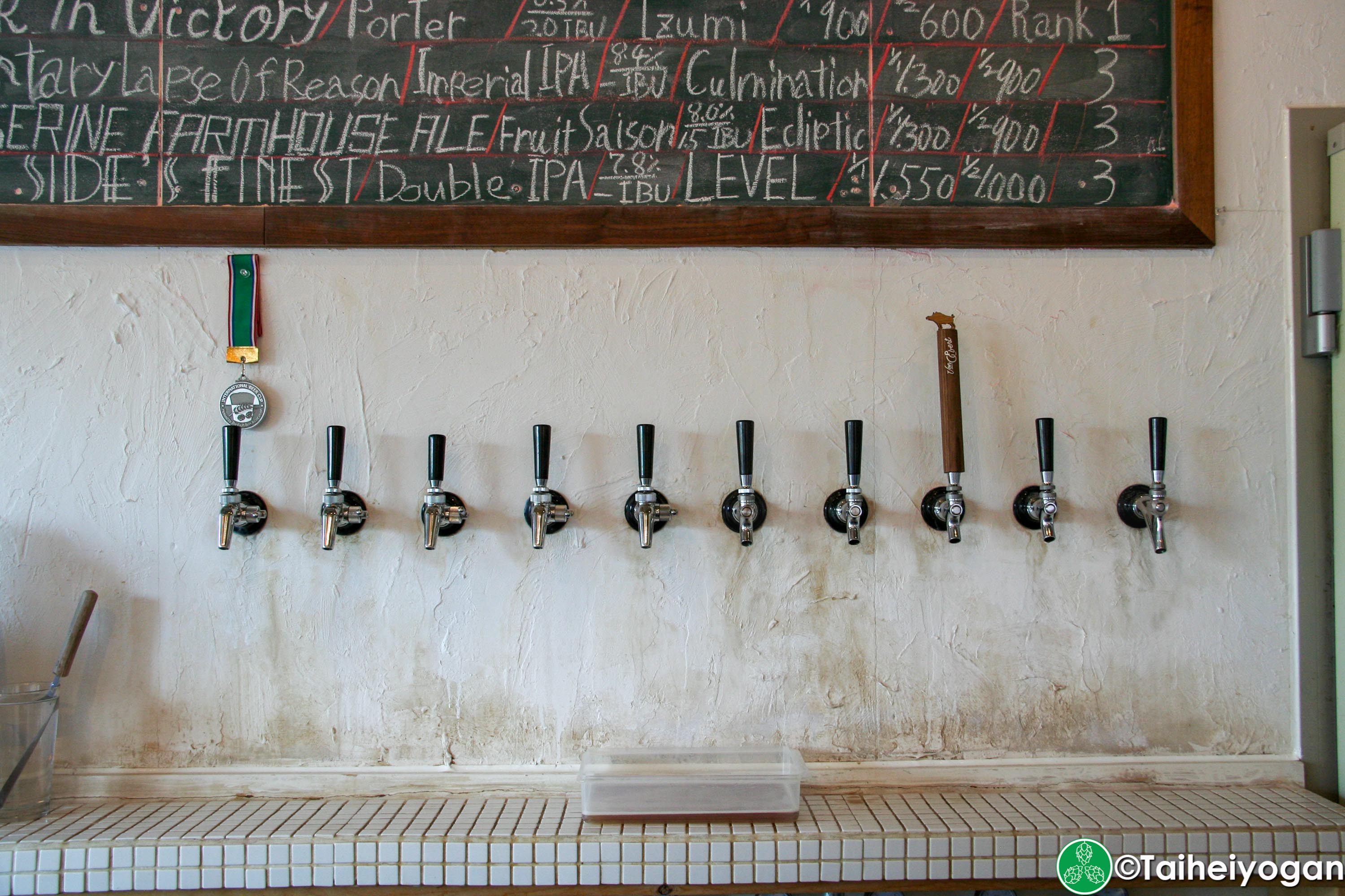 Beer Cellar Tokyo - Interior - Beer Taps