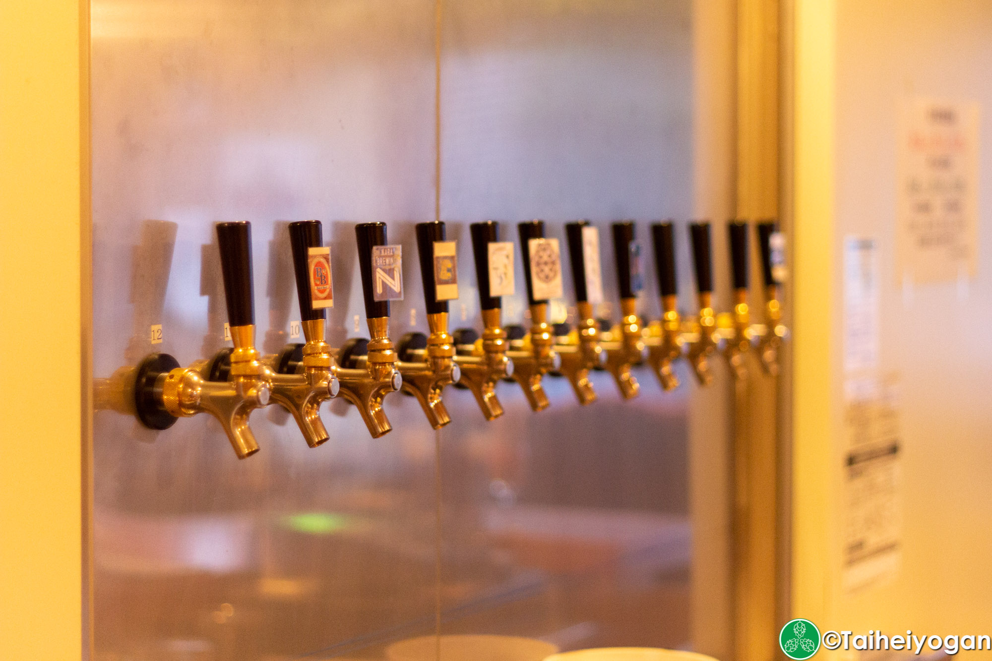 Beer Bar Crowd - Interior - Beer Taps