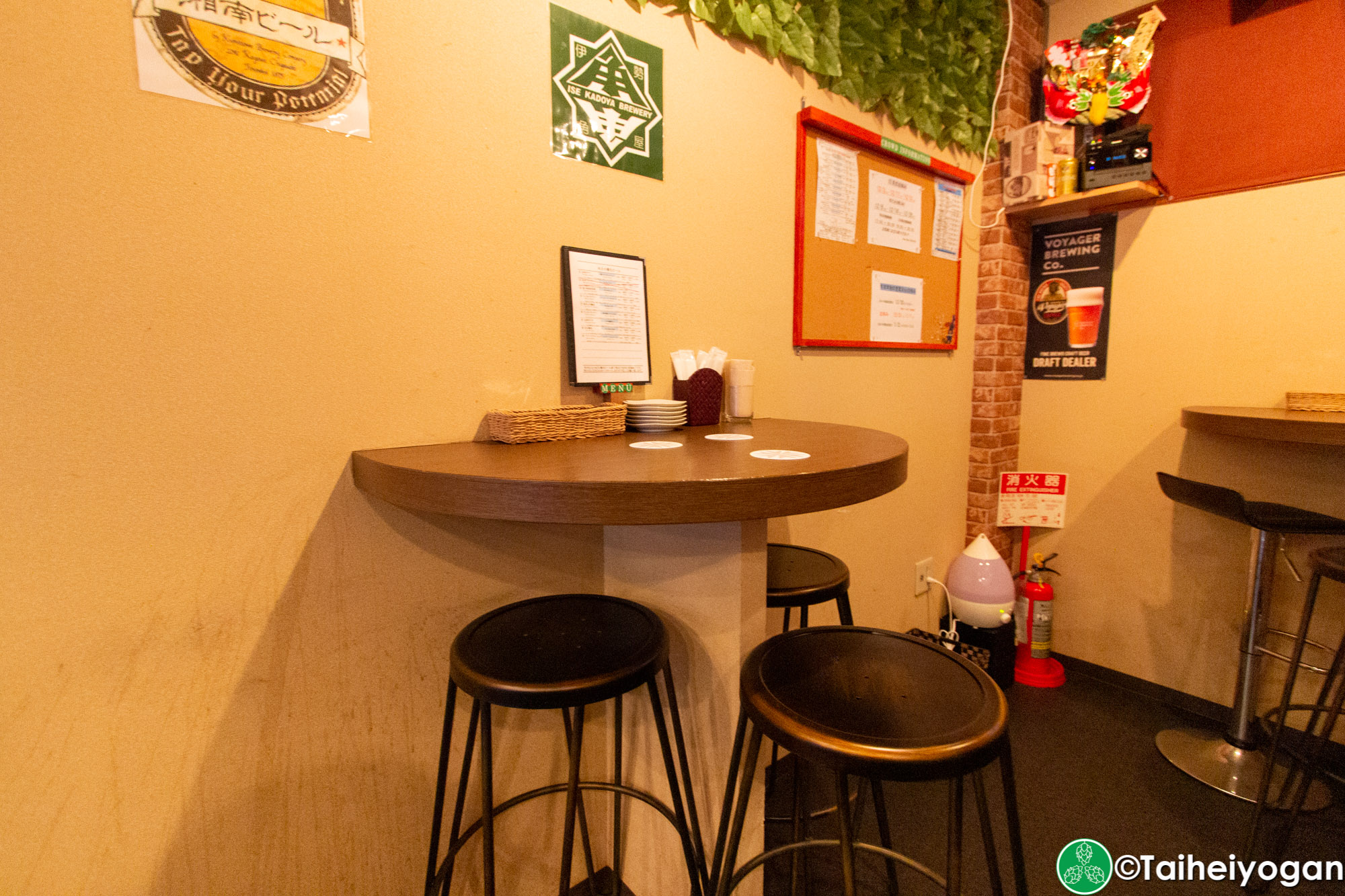 Beer Bar Crowd - Interior - Table Seating