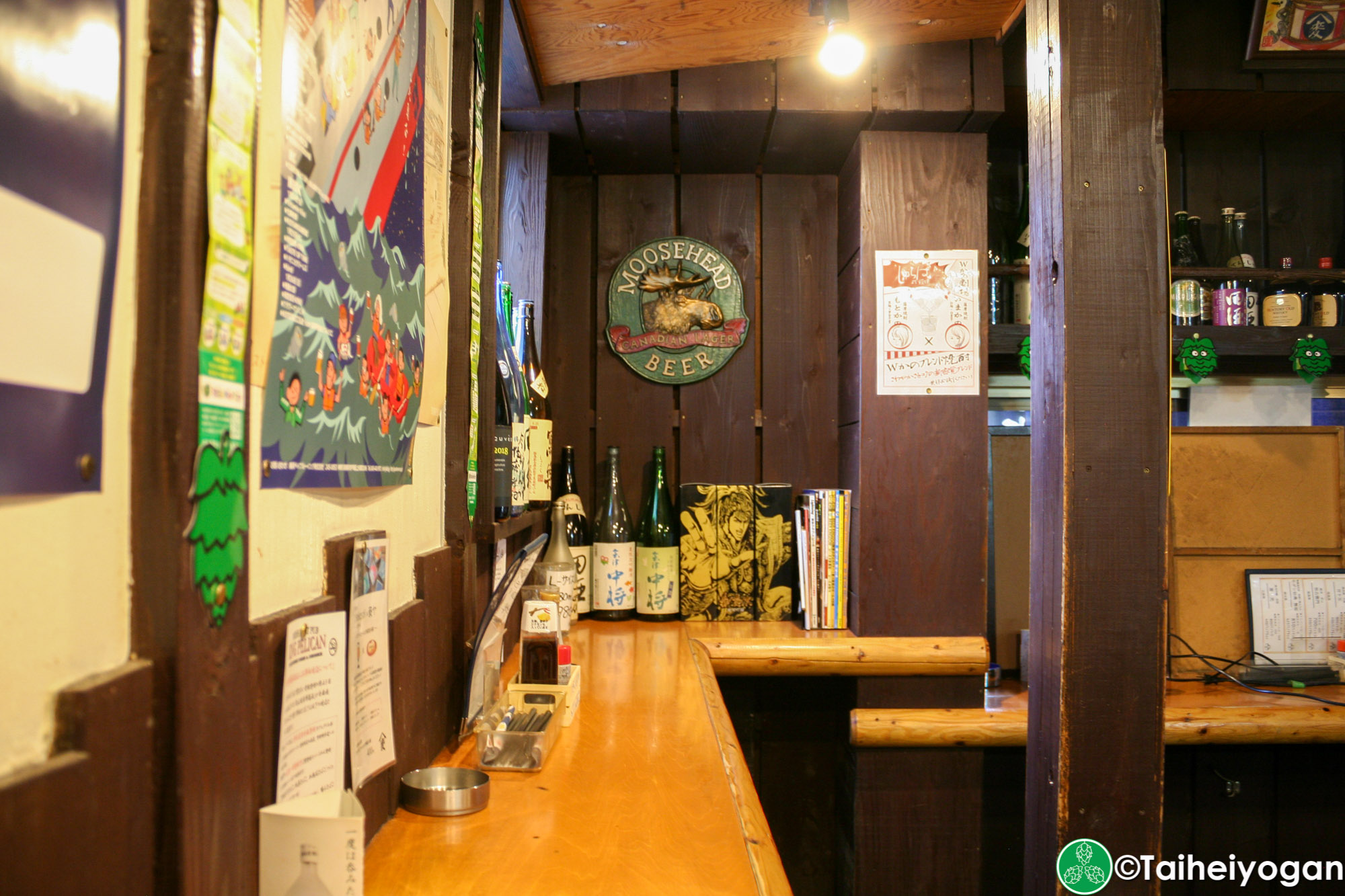 KINGPELICAN BEER STAND 麥ヤ・KINGPELICAN BEER STAND Mugiya - Interior - 1F Counter Seating