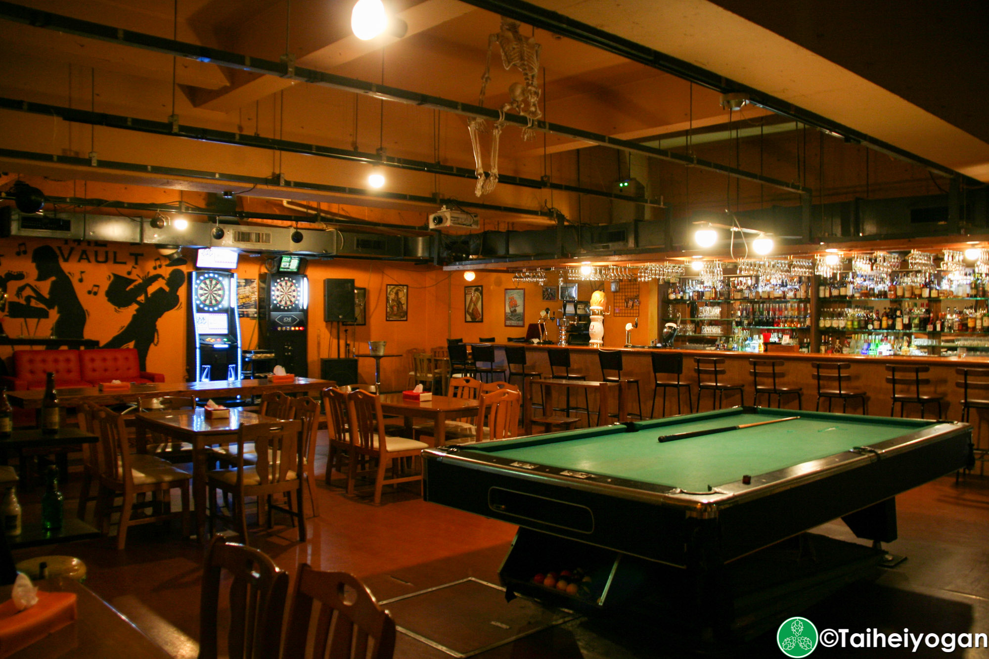 The Vault - Interior - Pool Table