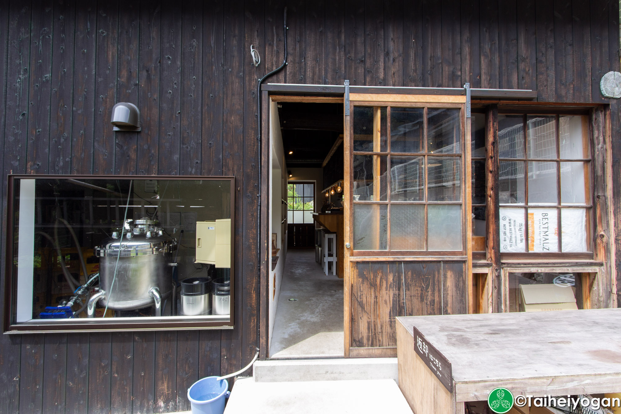 まめまめびーる・Mame Mame Beer - Main Shop - Rear Entrance