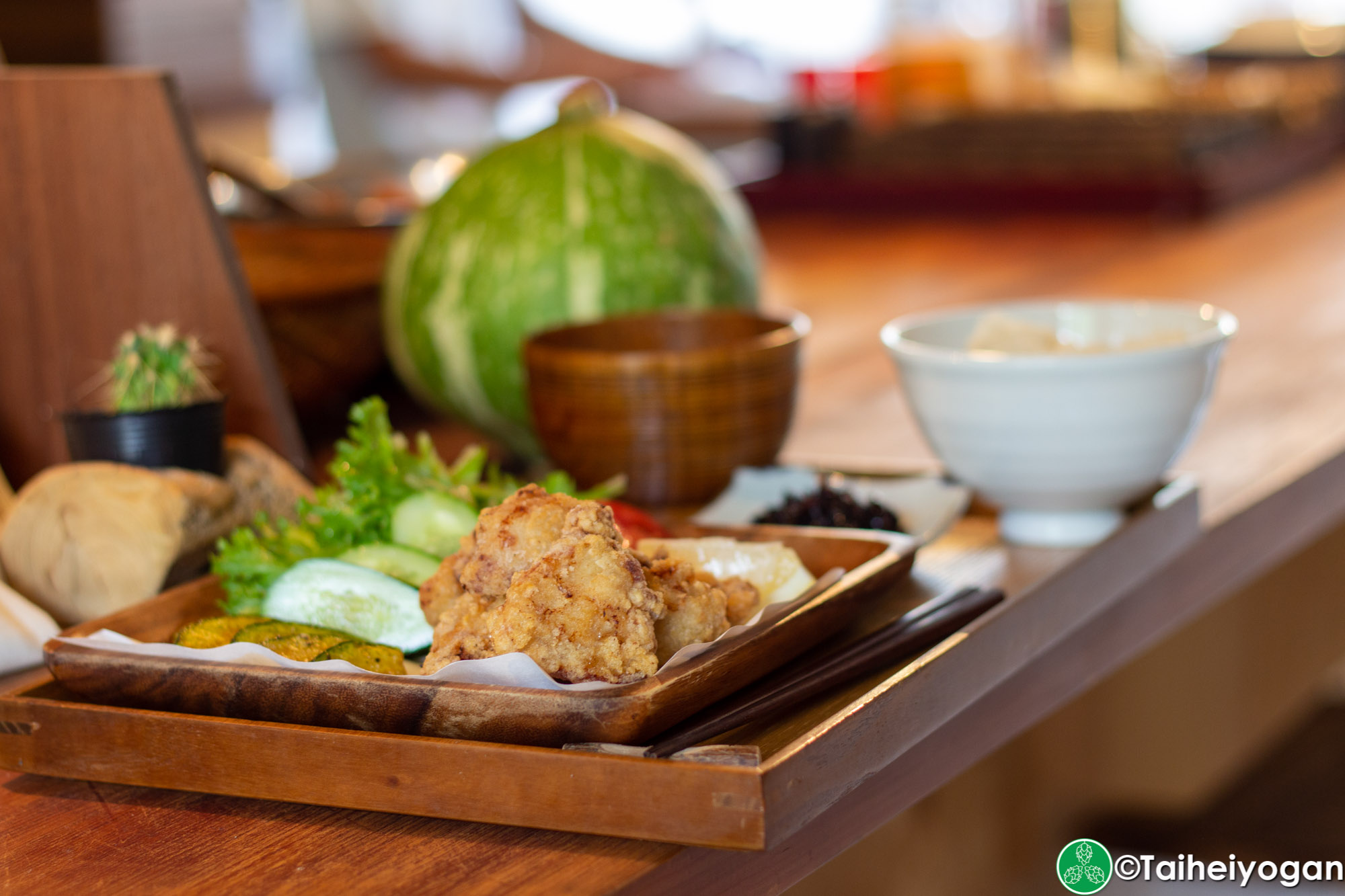 まめまめびーる・Mame Mame Beer - Menu - Lunch Set (Karage)