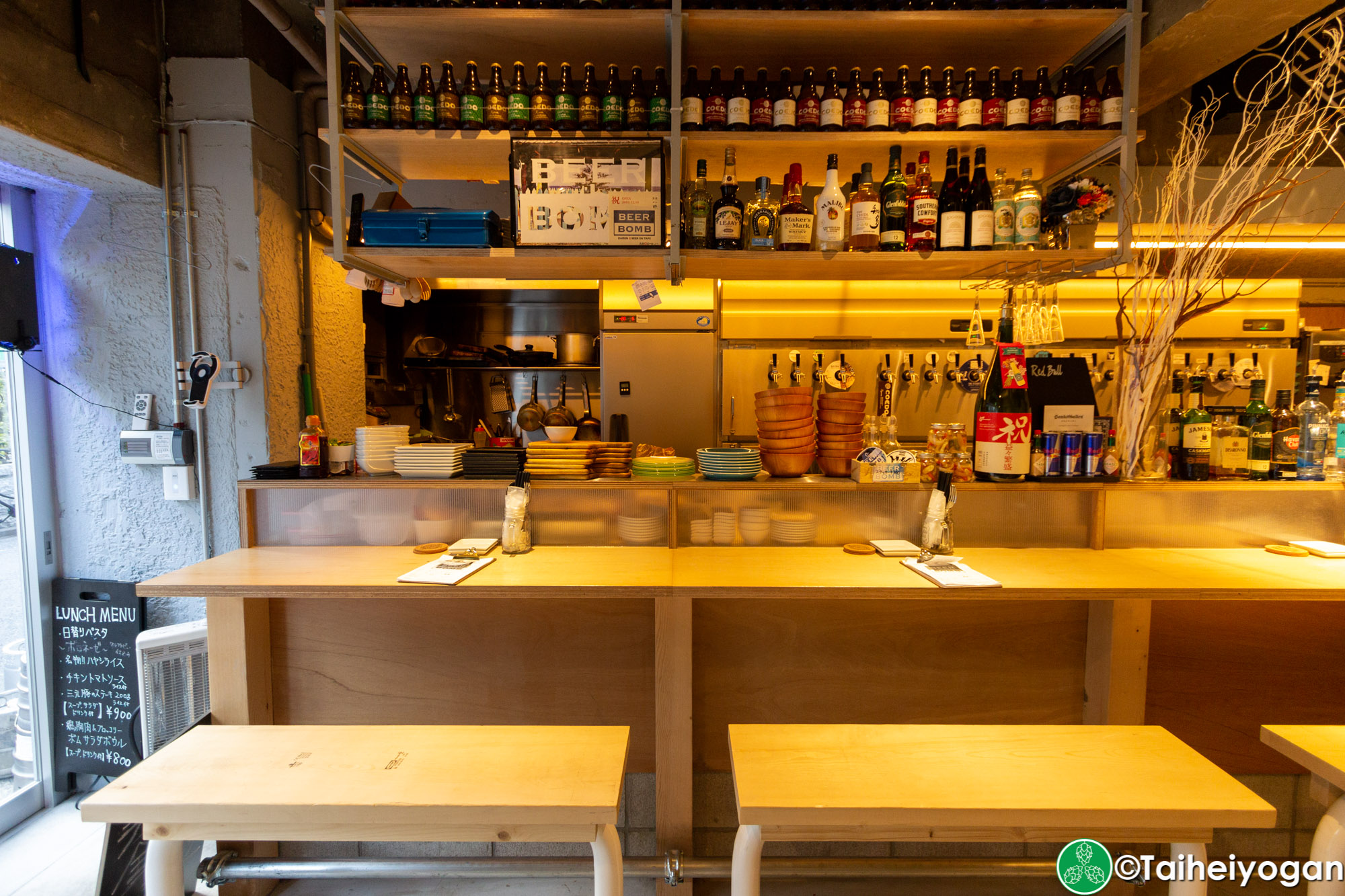 Beer Bomb - Interior - Bar Counter Seating