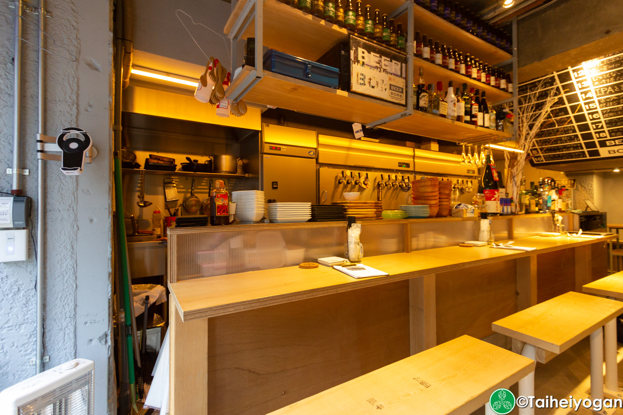 Beer Bomb - Interior - Bar Counter Seating