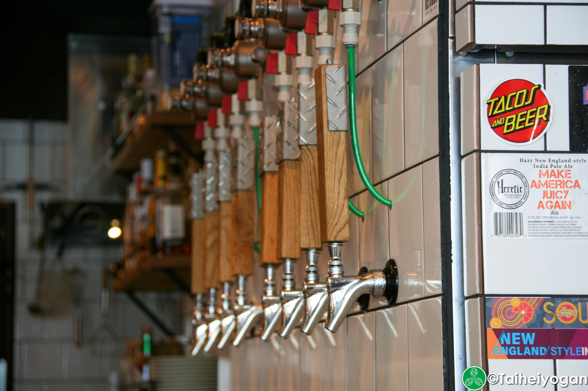 Golden Nectar - Interior - Craft Beer Taps