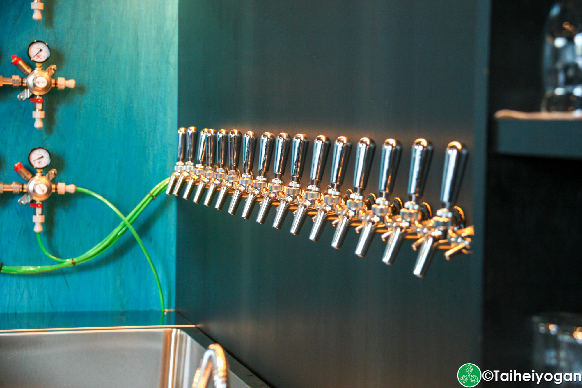 West Coast Brewing (Shizuoka) - Interior - Craft Beer Taps