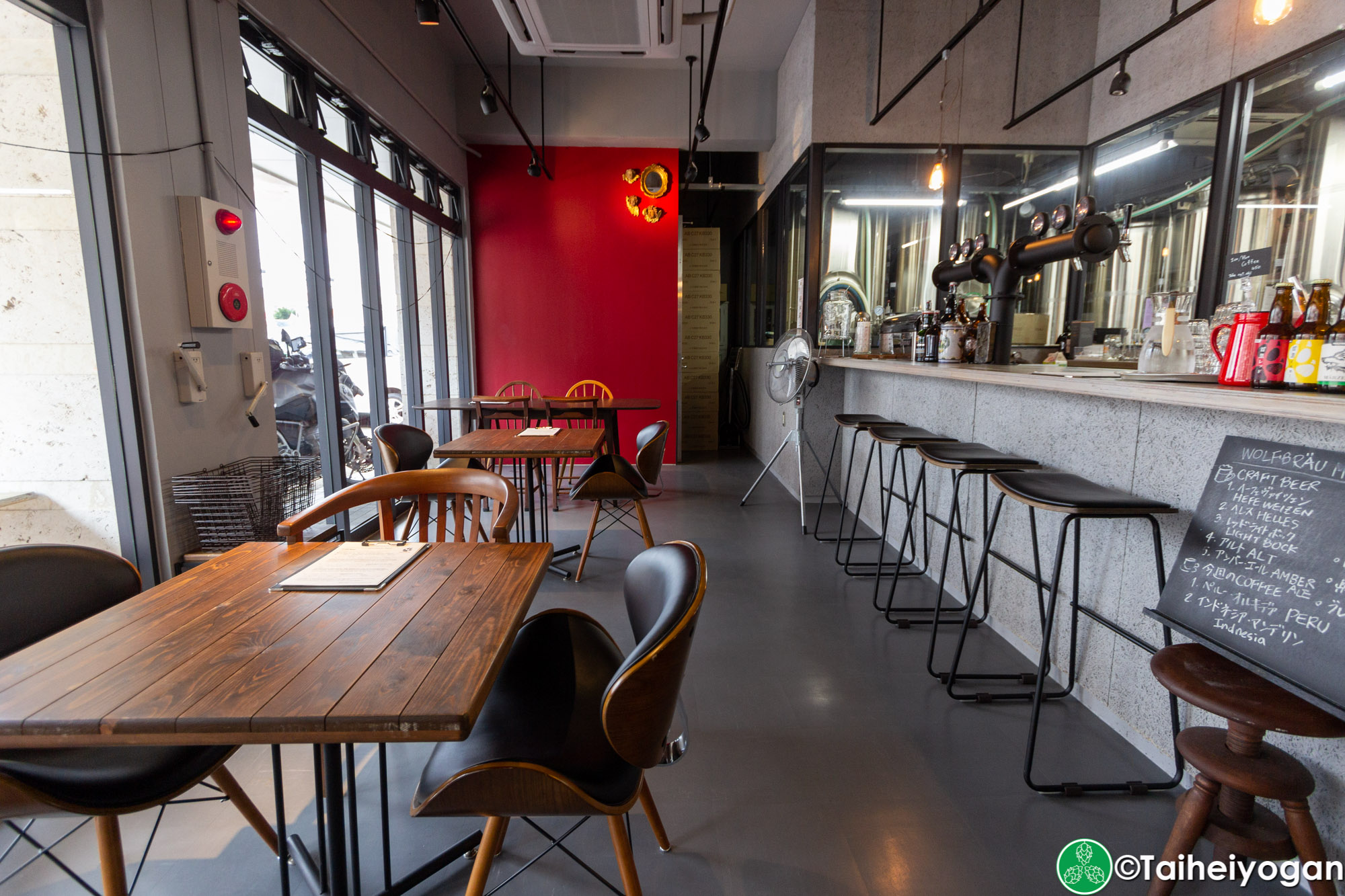 Wolfbrau Brewery & Roastery - Interior - Table Seating