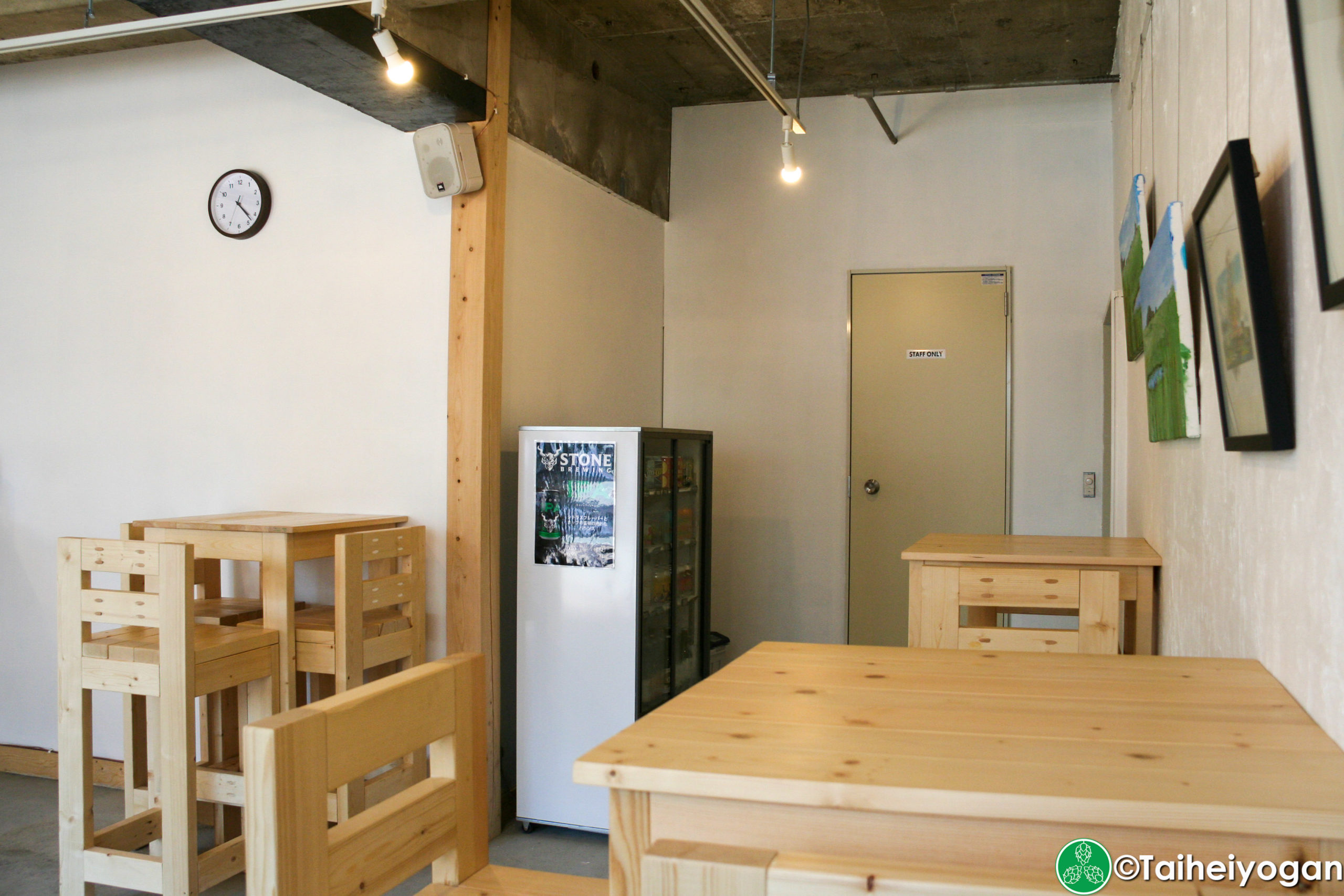 Sakamichi Brewing - Interior - Table Seating