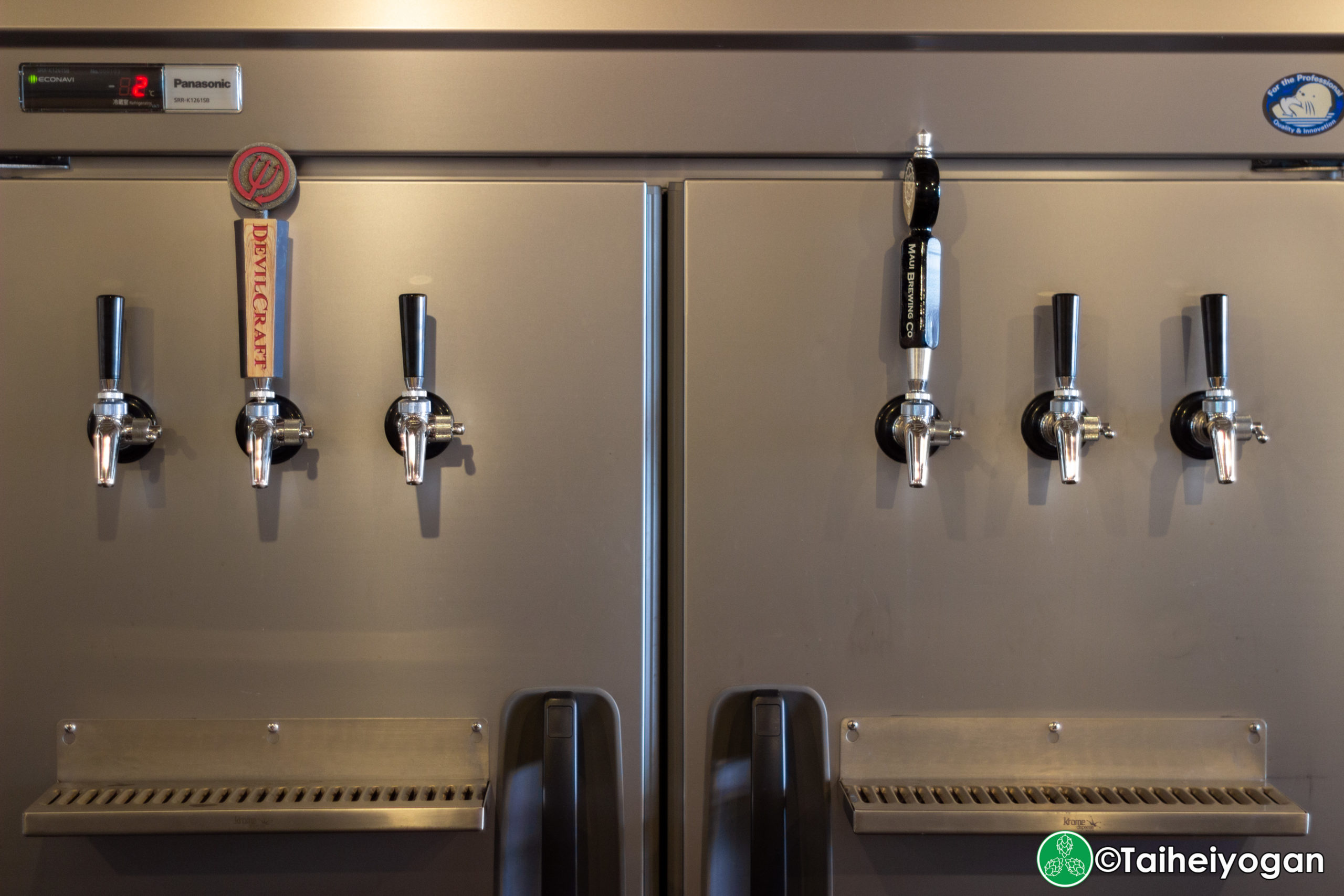 Bucket - Interior - Craft Beer Taps