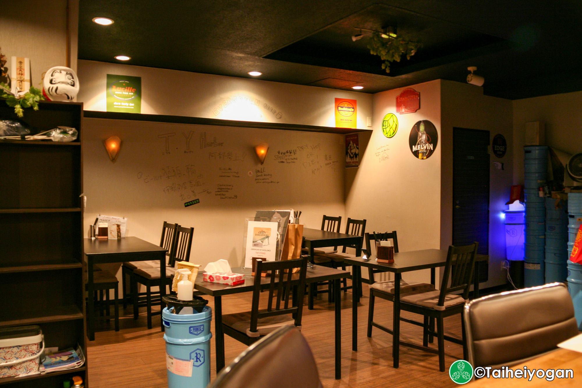 Beer Glass Hopper - Interior - Table Seating