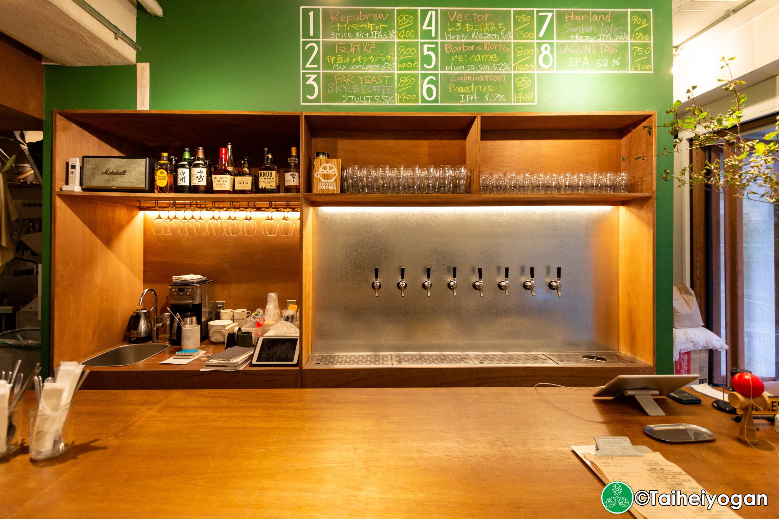 THE DAY east tokyo - Interior - Beer Taps