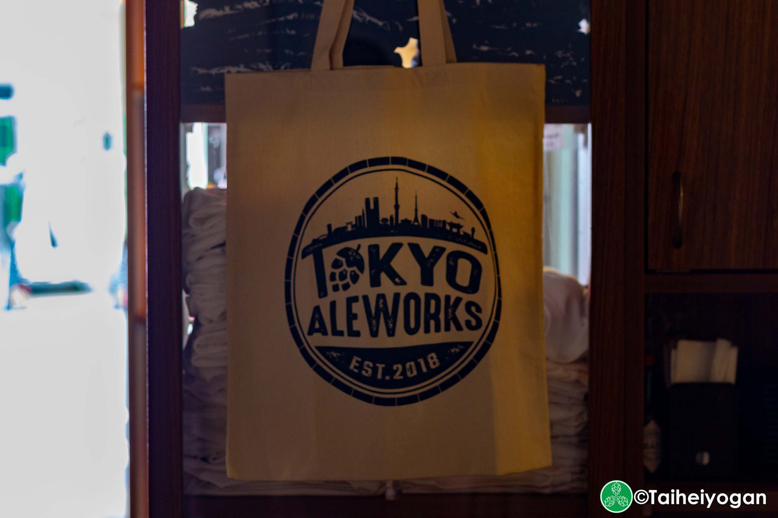 Tokyo Aleworks Station Taproom Yurakucho (TASTY) - Interior - Merchandise