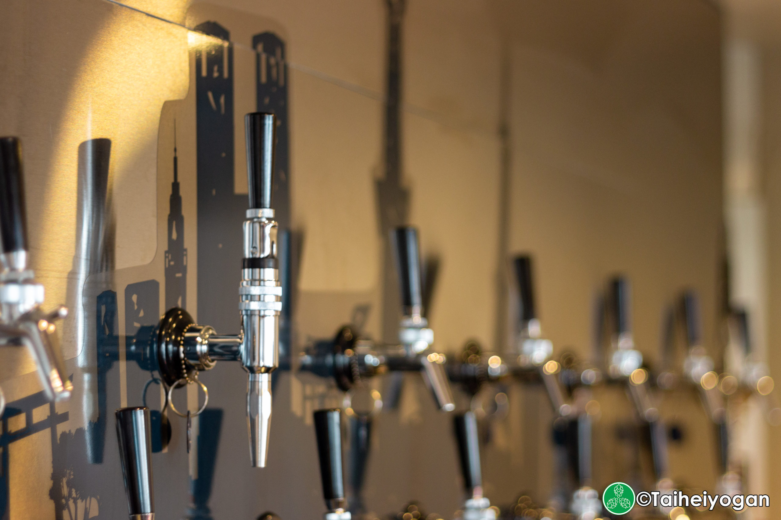 Tokyo Aleworks Station Taproom Yurakucho (TASTY) - Interior - Craft Beer Taps