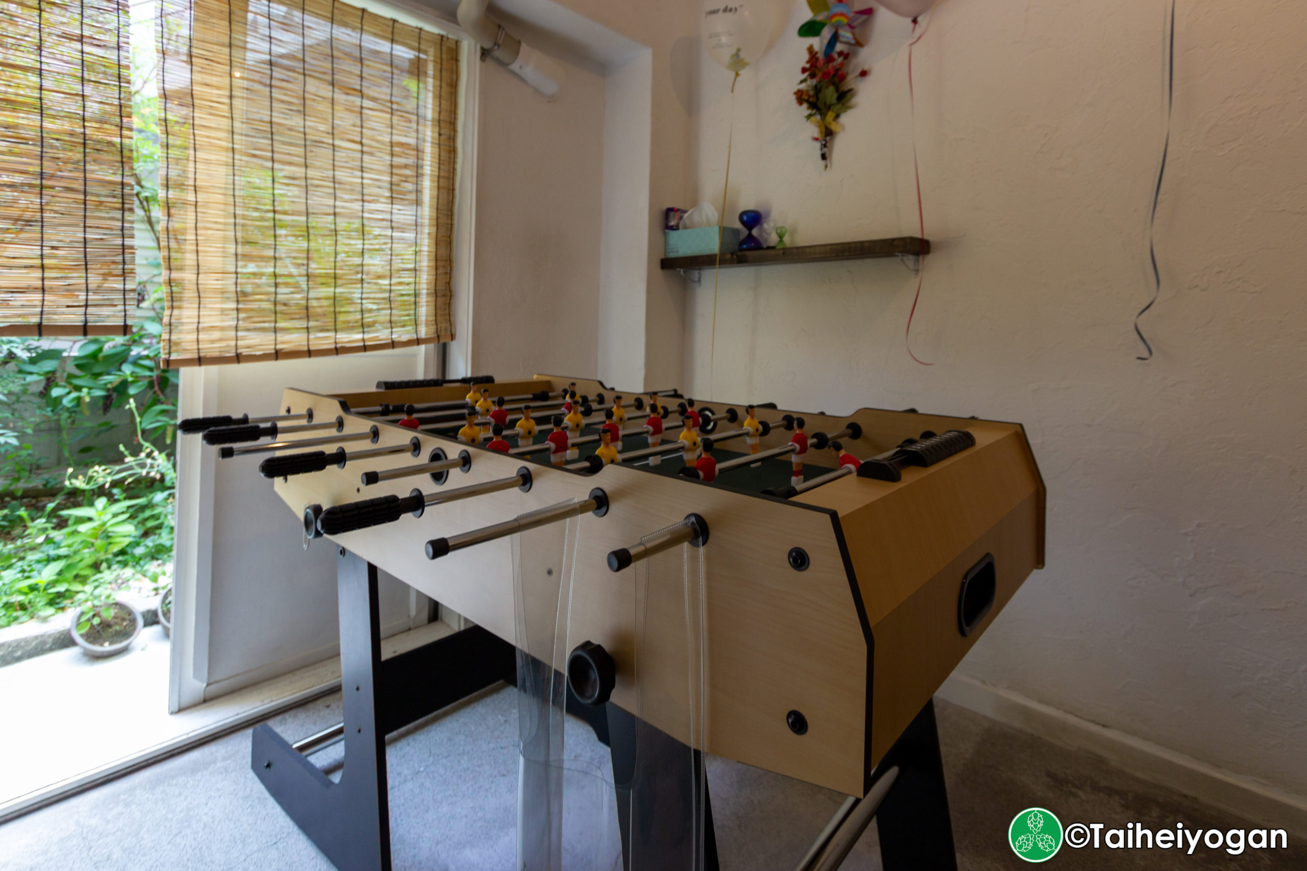 threefeet Tokyo - Interior - Foosball Table