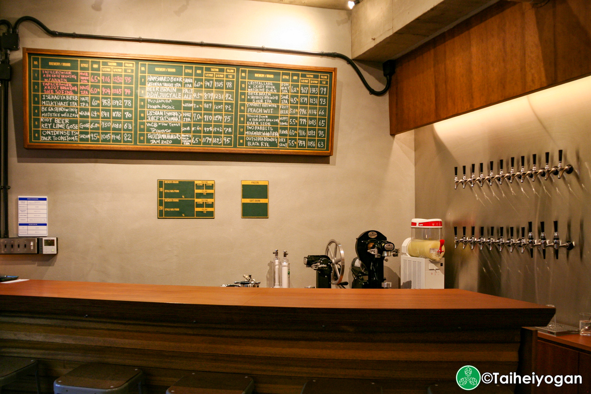 TAP&CROWLER - Interior - Bar Counter