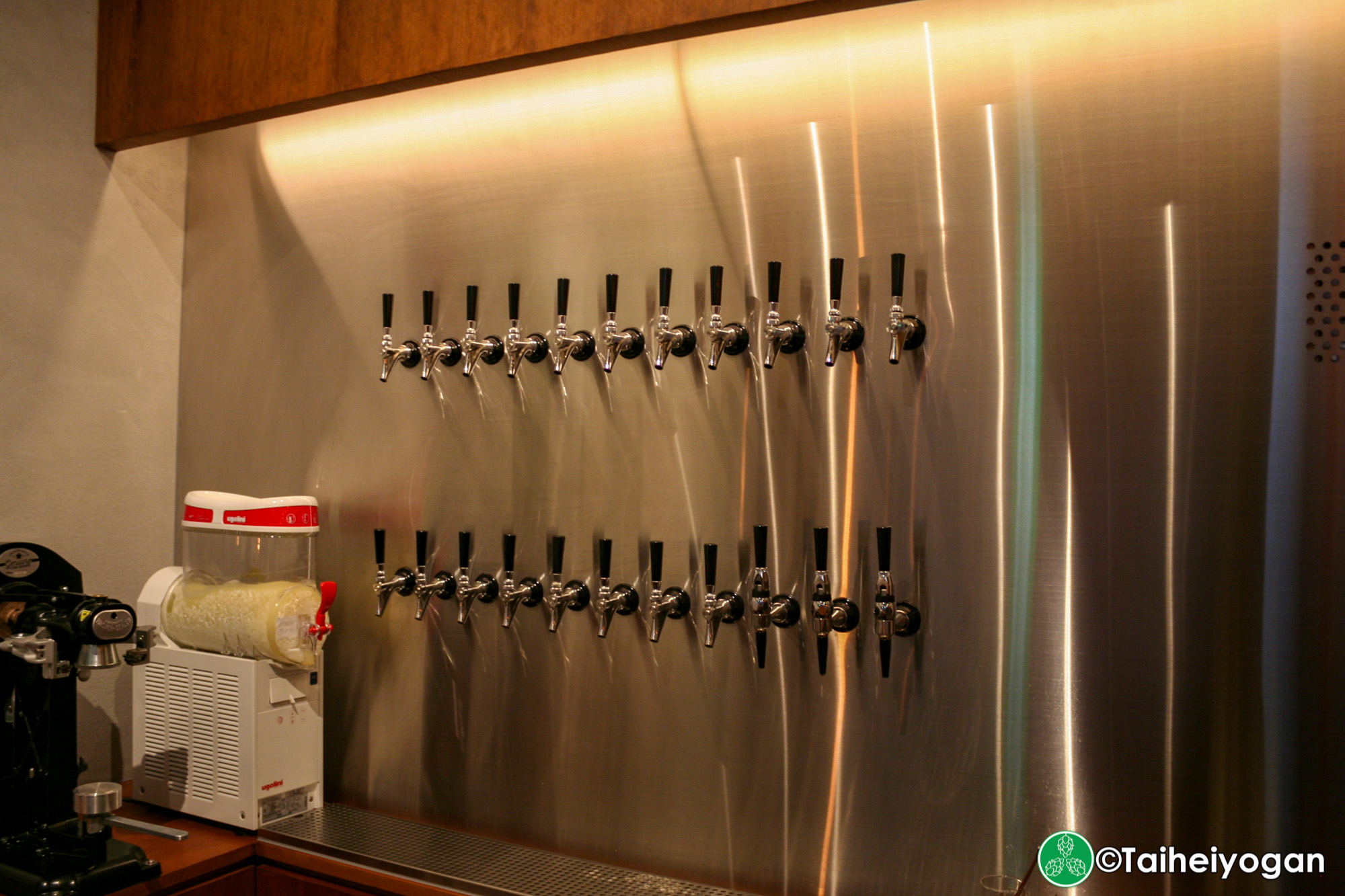 TAP&CROWLER - Interior - Craft Beer Taps
