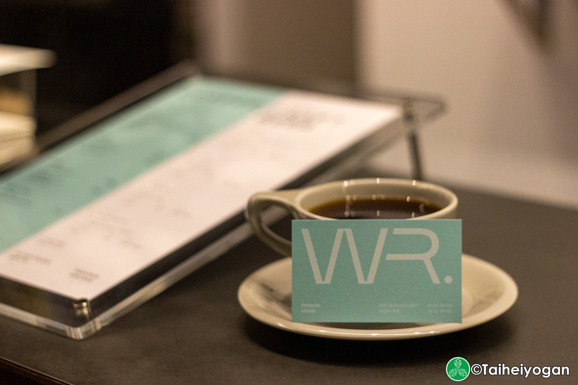 WR. Gakugeidaigaku 学芸大学 - Menu - Specialty Coffee